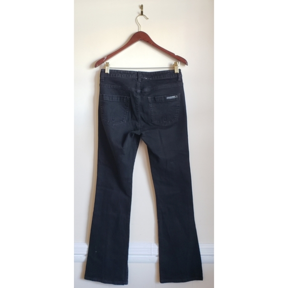 Calvin Klein Jeans High Rise Shape Boot Cut Black - Picture 3 of 7